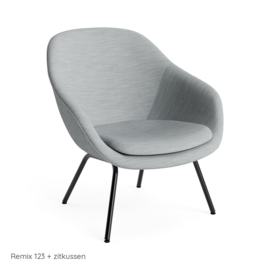 AAL 87 stalen poten, gestoffeerd - HAY