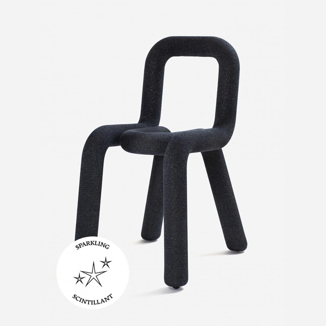 Bold Chair Sparkling Blue - Big-Game / Moustache