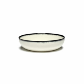 Servies Dé - Kom / Diep bordje 15,5 cm Off-White/Black var A - Ann Demeulemeester Serax