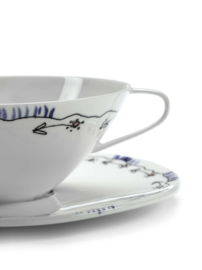 Theekop met Schotel Anemone Milk - Marni / Serax