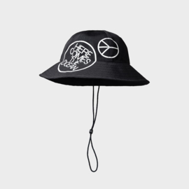 The New Rain Cap Ocean Black Medium - Susan Bijl