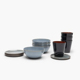 Ontbijtset 12 st. Smoky Blue - Serax / Anita Le Grelle