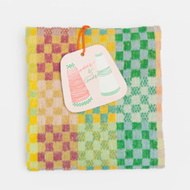 odds & ends keukenhanddoek #56 checkered check - Foekje Fleur