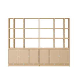Office kast #2 (262 x 206 cm) Stacked Storage System - Muuto