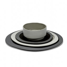 Servies 'Inner Circle' Maarten Baas: Plat Bord Small (21 cm) - Valerie Objects