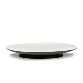 Servies Ra - Plat bord 28 cm Black Off White - Ann Demeulemeester Serax