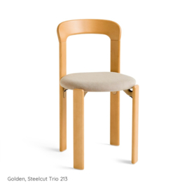 Rey Chair Golden, Steelcut Trio 213 - HAY