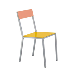 alu chair yellow pink - Muller Van Severen / Valerie Objects
