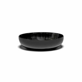 Servies Dé - Kom / Diep bordje 15,5 cm Off-White/Black var C - Ann Demeulemeester Serax