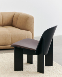 Chisel Lounge Chair BLACK - zelf samenstellen - HAY