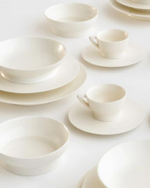 Volledige set 24st. Off White Servies Ra  - Ann Demeulemeester Serax