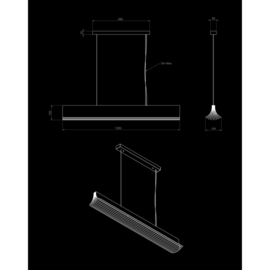 Hanglamp 'Respiro 1200' — DCW éditions / Philippe Nigro
