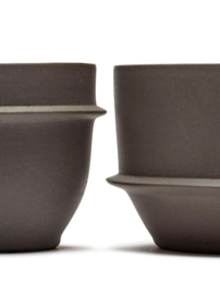 Servies Dune - Koffiekop Ø 9 cm Slate - Kelly Wearstler / Serax