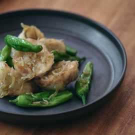 RIM plate / bord MAT ZWART - KINTO