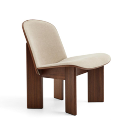 Chisel Lounge Chair Walnoot Linara 216 - HAY