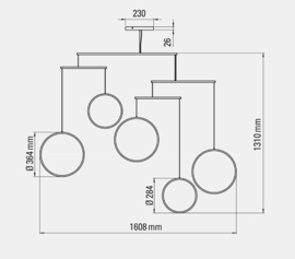 Focus X5 Hanglamp - DCW éditions / Yuji Okitsu