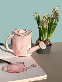 Whimsy gieter SCRATCH van Willem Zwiers - Cor Unum
