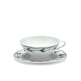 Theekop met Schotel Blossom Milk - Marni / Serax
