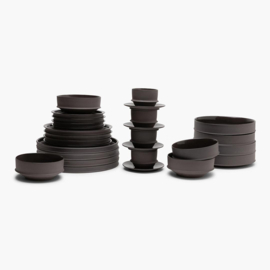 Servies Dune - Volledige Set 28 st. Slate - Kelly Wearstler / Serax