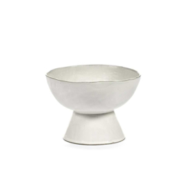Servies La Mère - Kom met voet 20,5 cm Wit - Marie Michielssen / Serax