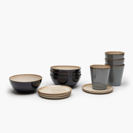 Ontbijtset 12 st. Misty Grey - Serax / Anita Le Grelle