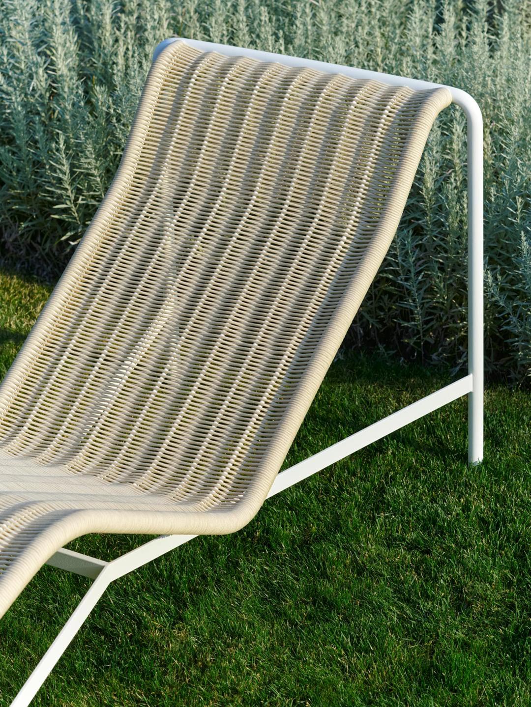 Palissade Cord Chaise longue - HAY