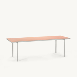 Alu Dining Table L (240 x 85 cm) PINK - Muller Van Severen / Valerie Objects