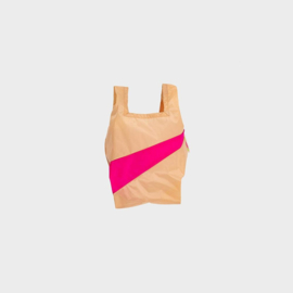 Shoppingbag S 'peach & pretty pink'  - Susan Bijl