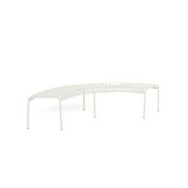 Palissade Park Bench gebogen tuinbank (set van 2) - HAY