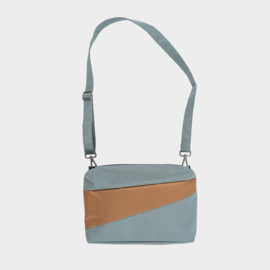 The New Bum Bag M 'grey & camel' Handtas / Heuptas - Susan Bijl