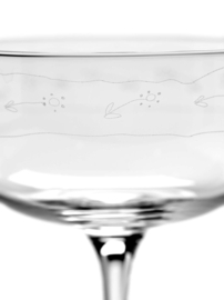 Champagne coupe (24 cl) Anemone Vaniglia - Marni / Serax
