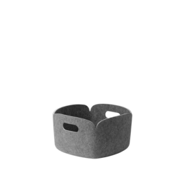 Restore Basket 28 x 28 'Grey Mélange' - Muuto