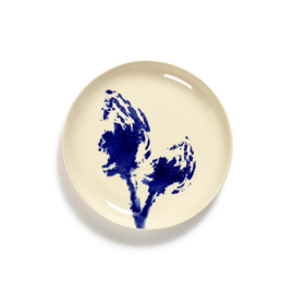 Plat bord 19 cm Wit & Blauw - Ottolenghi / Serax