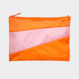 The New Pouch L 'Orange & Pink Panther' - Susan Bijl UNTITLED