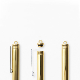 Japanse messing pen / Brass Balpoint Pen Solid Brass - Traveler's Company