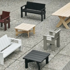 Kratmeubels: Low Table 75 x 75 cm / salontafel - Rietveld Originals x HAY