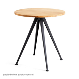 Cafétafel rond 70 cm 'Pyramid 21' - HAY