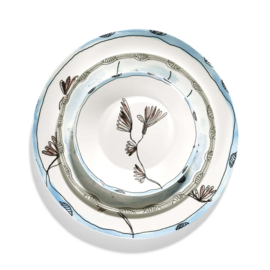 Plat bord 28 cm Camelia Aubergine - Marni / Serax