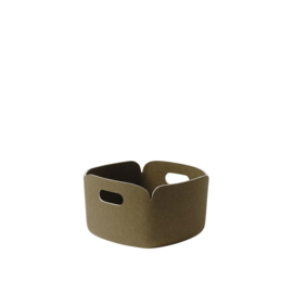 Restore Basket 28 x 28 'Brown Green' - Muuto