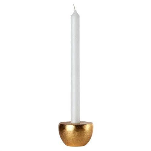 Candle holder discus brass / Kandelaar - Pols Potten