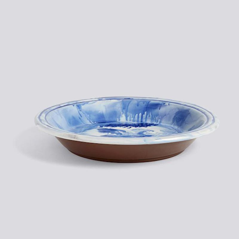 Swirl Bowl / Decoratieve terracotta (oven) schaal - HAY