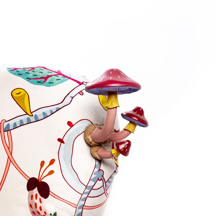 Kapstok haken Paddenstoelen 'Mushroom' coloured - Seletti
