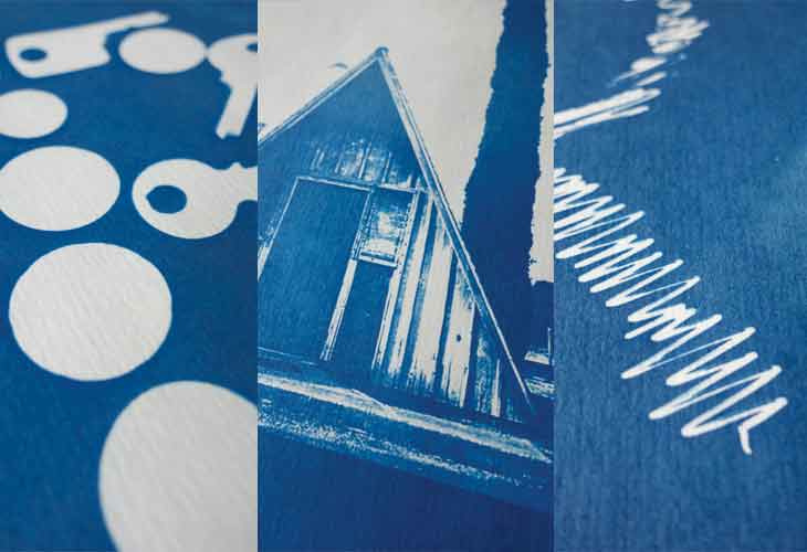 DIY Cyanotype kit - zelf blauwdruk prints of foto's afdrukken