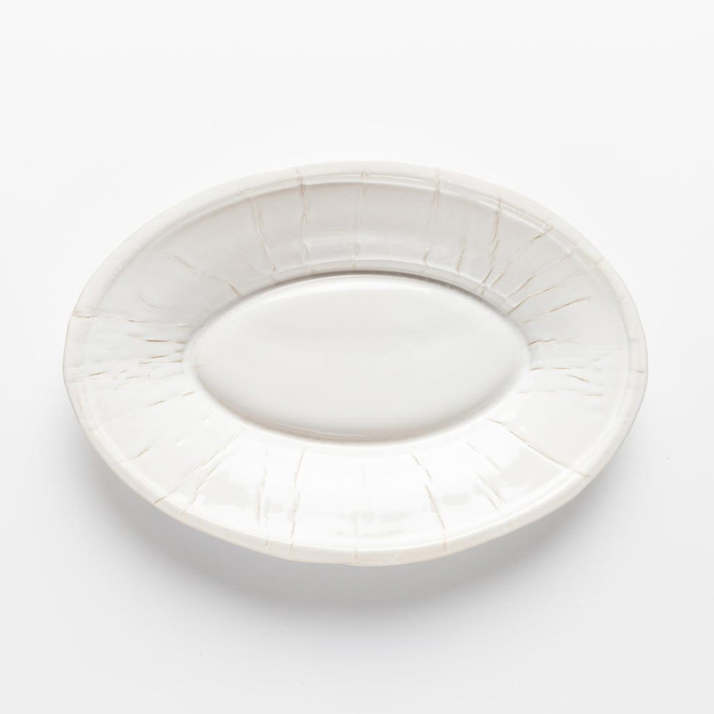 Ovale borden Eccentric 'White' - Daniel van Dijck