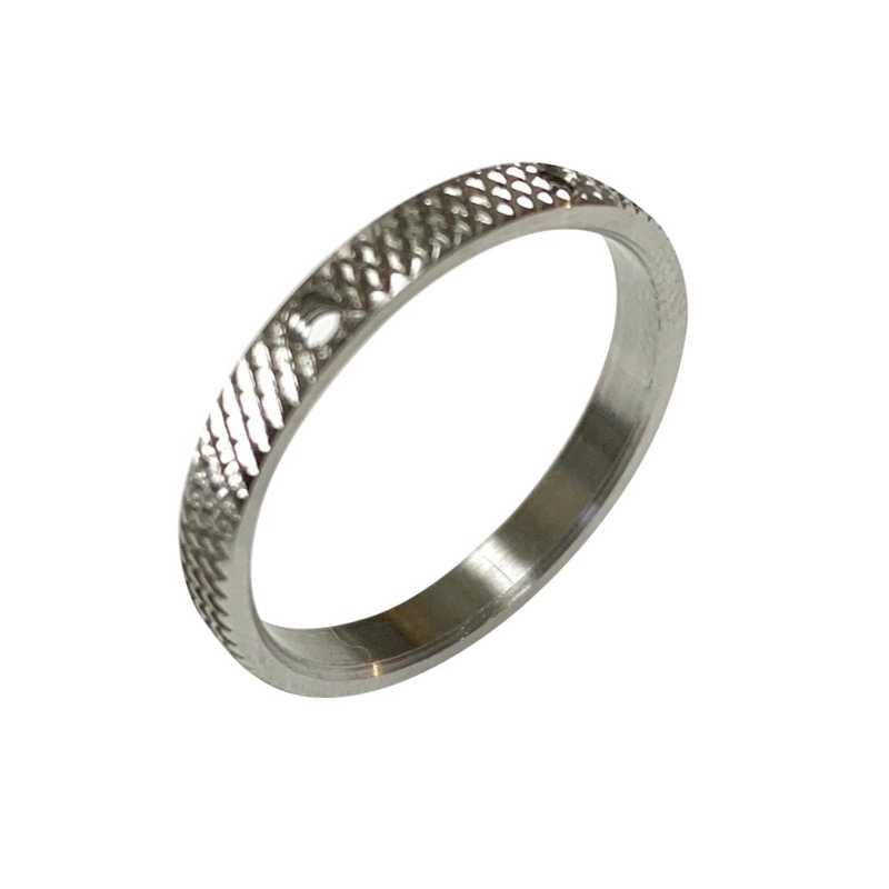 Basisring: RVS Narrow (3 mm) - Small Factory Ring