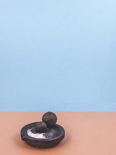 Zout en peper vijzel 11,8cm - Knutson &  Ballouhey / Valerie Objects