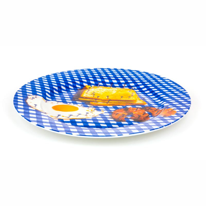 Seletti wears Toiletpaper Plate: Breakfast / Ontbijt -  bord met print