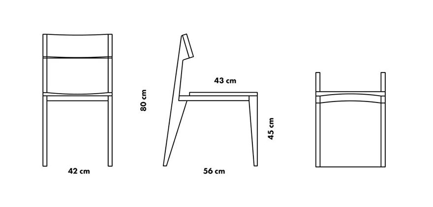 dutje Gevestigde theorie monteren Prachtige gekleurde houten stoel SCHULZ van OUT kopen?