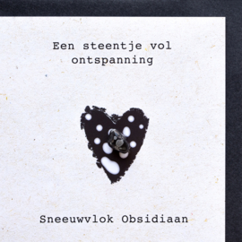 SN Sneeuwvlok Obsidiaan