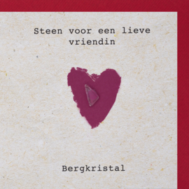 SN Bergkristal steen vriendschap